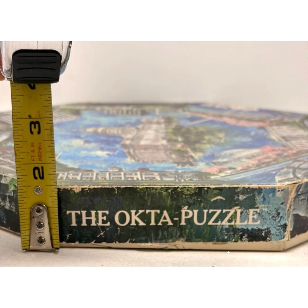 Vintage 1968 Springbok Washington DC Octagon Puzzle 580 Pieces Complete
